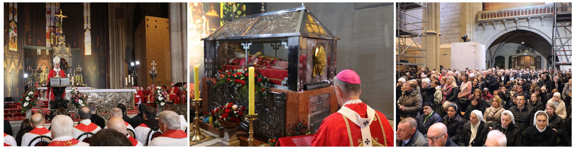 Proslava blagdana bl. Alojzija Stepinca u Zagrebačkoj katedrali